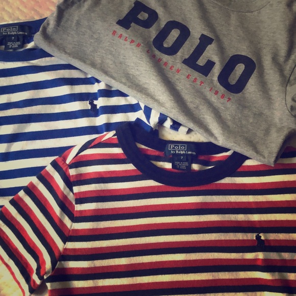 Boys size seven polo t shirts, $20 for all! - Picture 1 of 2